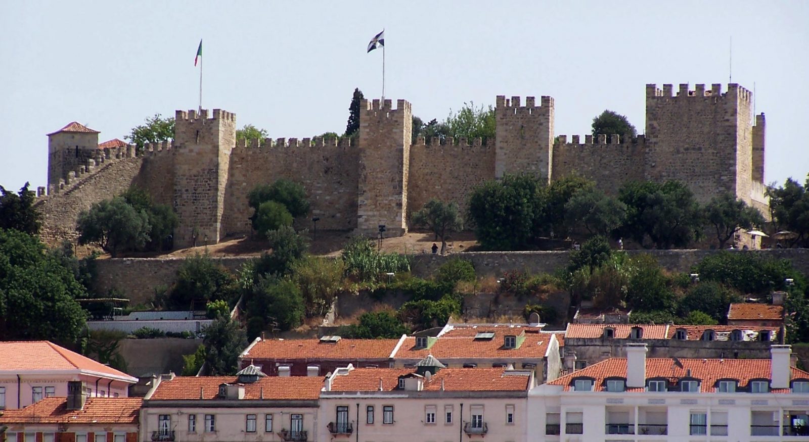 Lizbona Zamek Świetego Jerzego