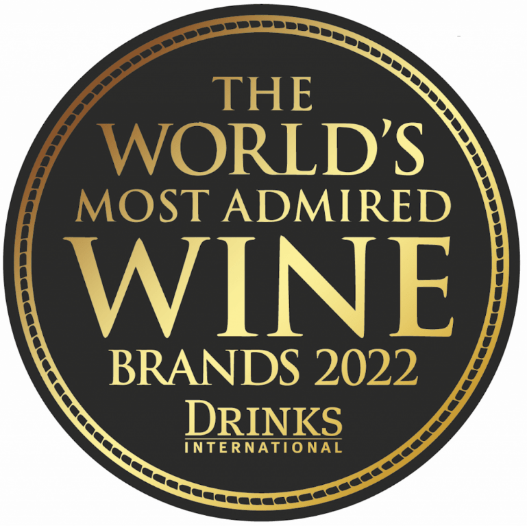 Znak jakości - najlepsze marki wina 2022 według Drinks International